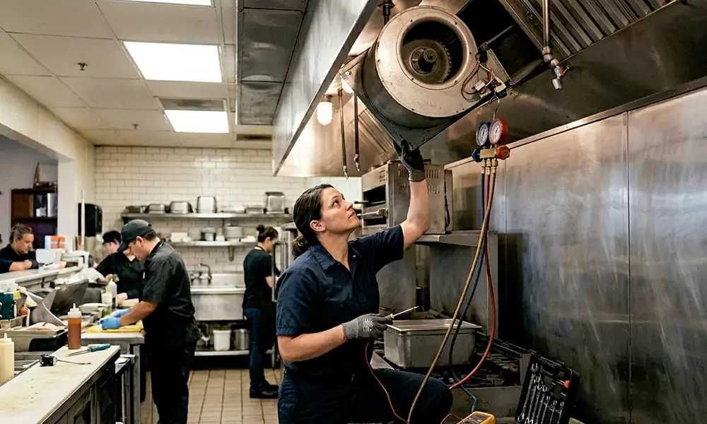 Commercial Exhaust Fan Repair in Dorchester, MA