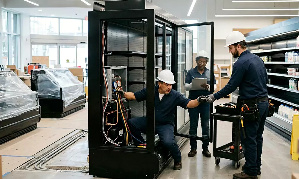 Commercial Refrigeration Installation in Dorchester, MA