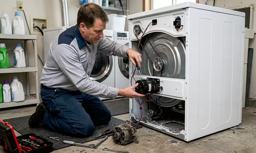 Dryer Motor Replacement in Dorchester, MA
