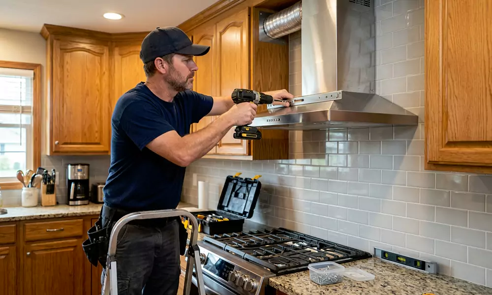 Range Hood Installation in Dorchester, MA