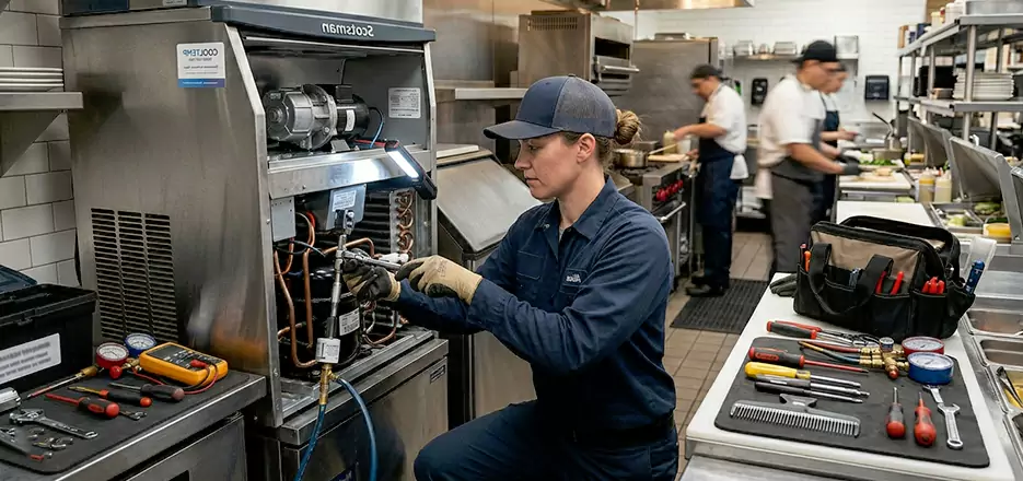 Commercial Ice Machine Maintenance in Dorchester