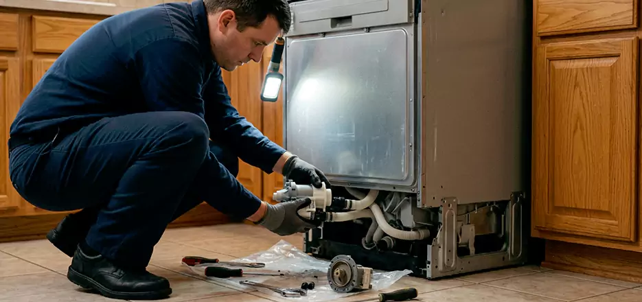 Dishwasher Drain Hose Repair in Dorchester