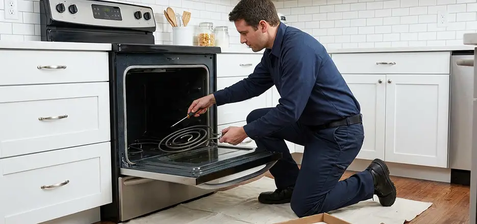 Oven Lower Heating Element Replacement in Dorchester