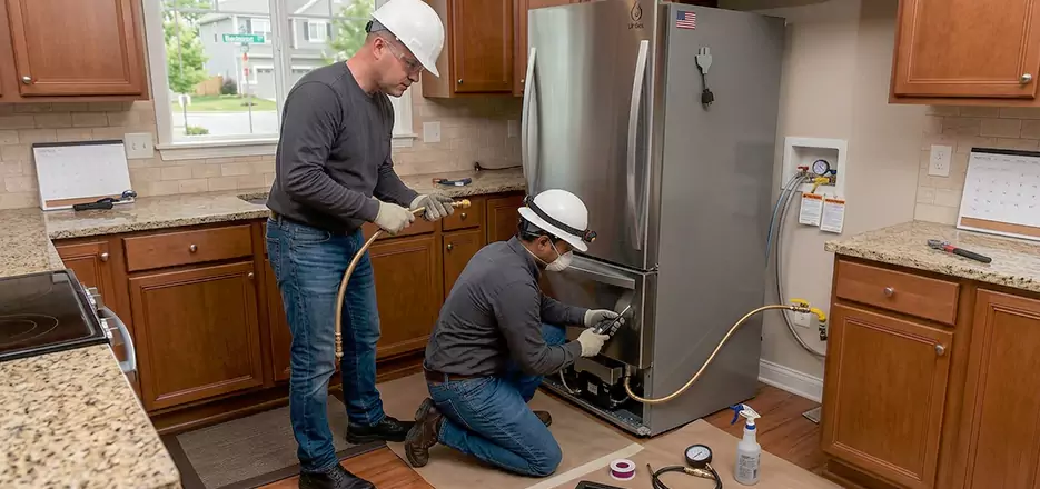 Propane Refrigerator Installation in Dorchester